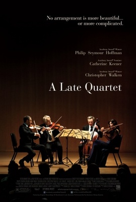 A Late Quartet Poster with Hanger