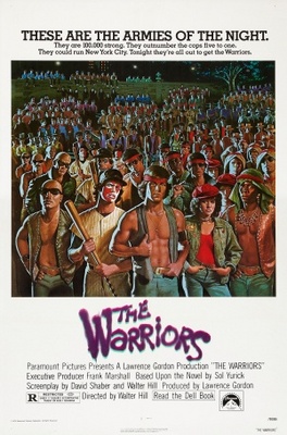The Warriors Wooden Framed Poster