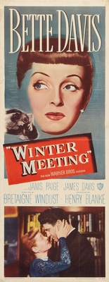 Winter Meeting Wooden Framed Poster