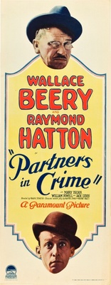 Partners in Crime Wooden Framed Poster