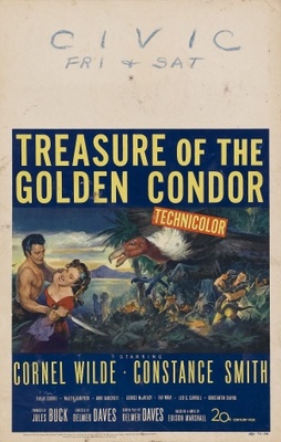 Treasure of the Golden Condor Wooden Framed Poster