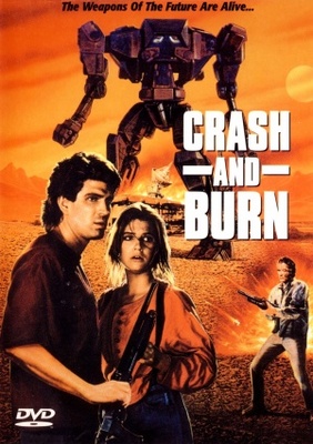 Crash and Burn Metal Framed Poster