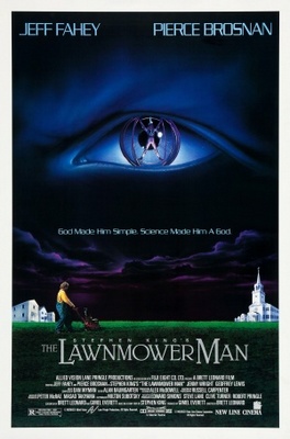 The Lawnmower Man Poster with Hanger