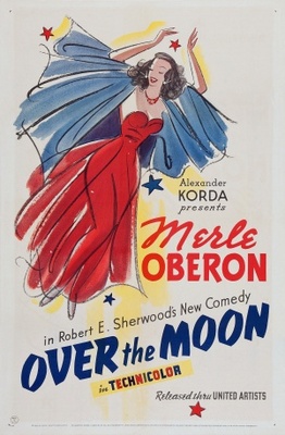 Over the Moon Canvas Poster