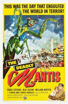 The Deadly Mantis Wooden Framed Poster