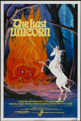The Last Unicorn Metal Framed Poster