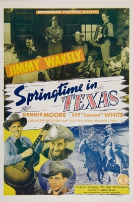 Springtime in Texas Wooden Framed Poster