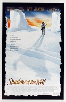 Shadow of the Wolf Wooden Framed Poster