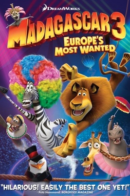 Madagascar 3: Europe's Most Wanted pillow
