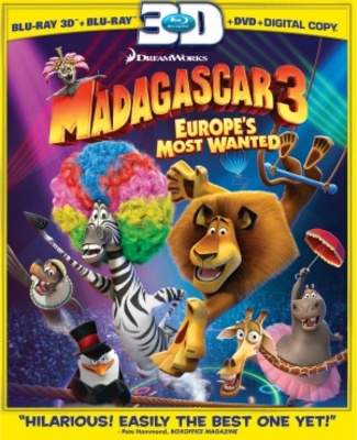 Madagascar 3: Europe's Most Wanted Metal Framed Poster