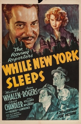 While New York Sleeps Canvas Poster