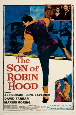 The Son of Robin Hood Wooden Framed Poster