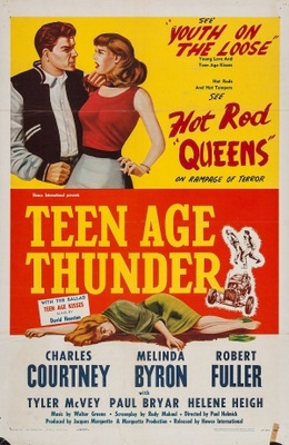 Teenage Thunder Poster with Hanger