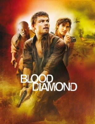 Blood Diamond Poster with Hanger