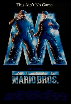 Super Mario Bros. Wooden Framed Poster