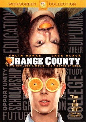 Orange County Metal Framed Poster