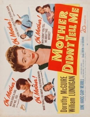 Mother Didn't Tell Me poster