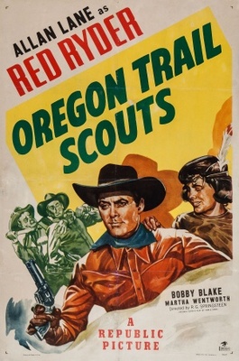Oregon Trail Scouts mouse pad