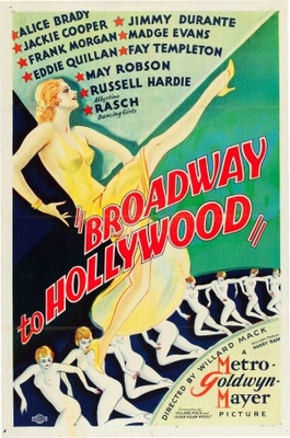 Broadway to Hollywood pillow