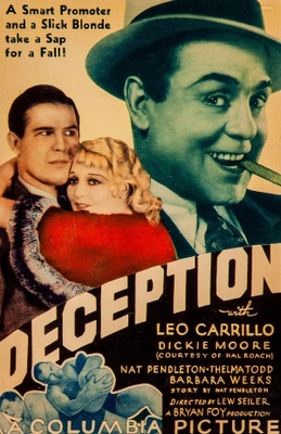 Deception poster