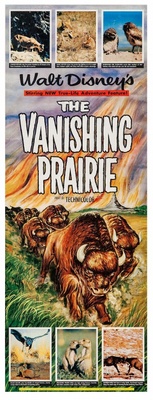 The Vanishing Prairie Poster with Hanger