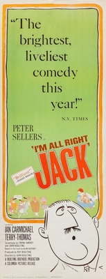 I'm All Right Jack Poster with Hanger