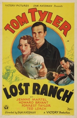 Lost Ranch Wooden Framed Poster