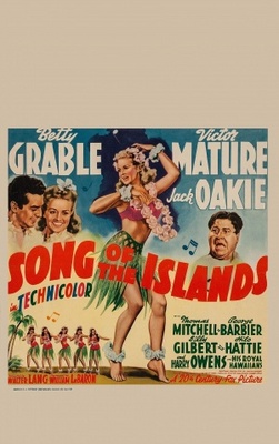 Song of the Islands Poster with Hanger