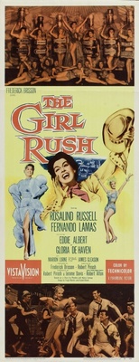 The Girl Rush Metal Framed Poster