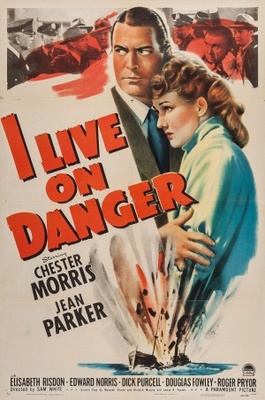 I Live on Danger Canvas Poster