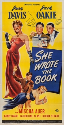 She Wrote the Book Wooden Framed Poster
