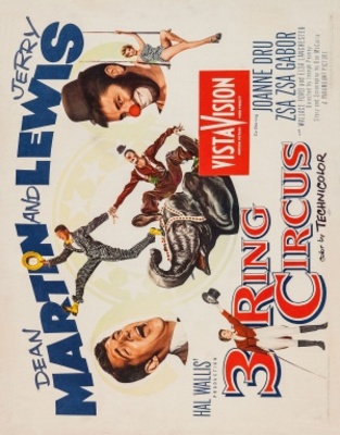 3 Ring Circus Poster with Hanger