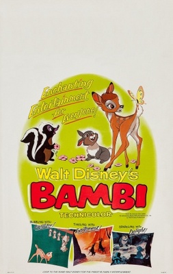 Bambi Poster with Hanger