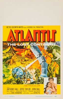 Atlantis, the Lost Continent pillow