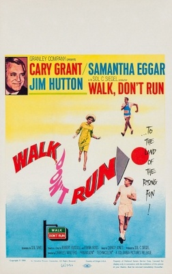 Walk Don't Run Poster with Hanger