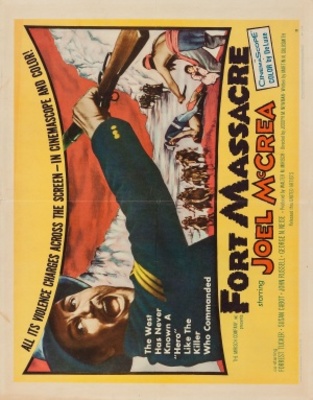 Fort Massacre Wooden Framed Poster
