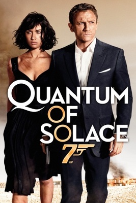 Quantum of Solace Wooden Framed Poster