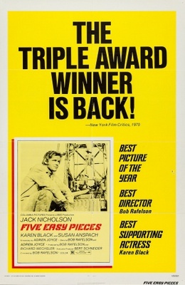 Five Easy Pieces Poster with Hanger