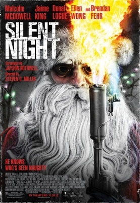 Silent Night Poster with Hanger
