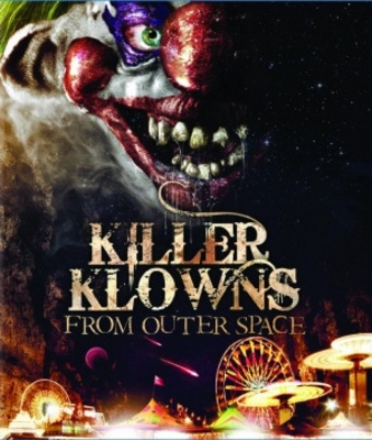 Killer Klowns from Outer Space Wood Print