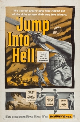 Jump Into Hell Wooden Framed Poster