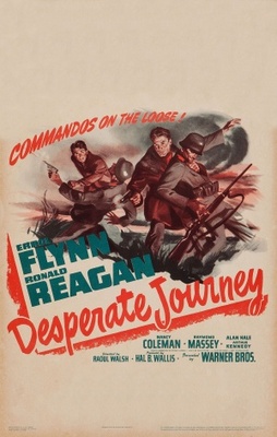 Desperate Journey Poster with Hanger