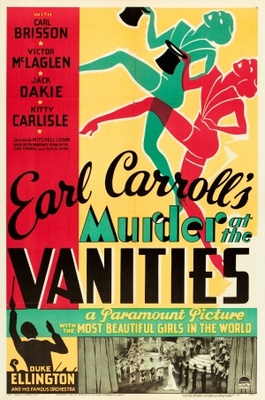 Murder at the Vanities Poster with Hanger