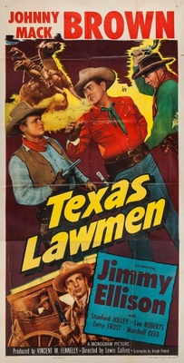 Texas Lawmen Metal Framed Poster