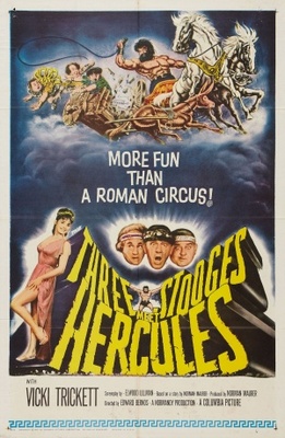 The Three Stooges Meet Hercules Metal Framed Poster
