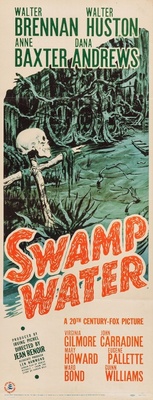 Swamp Water Wood Print