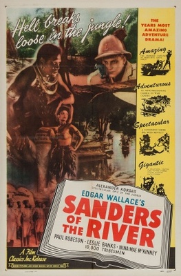 Sanders of the River Metal Framed Poster
