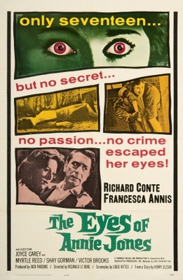 The Eyes of Annie Jones Canvas Poster