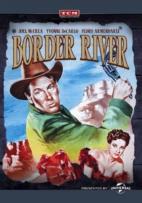 Border River Wooden Framed Poster