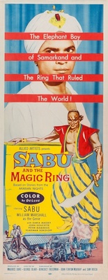 Sabu and the Magic Ring Wooden Framed Poster